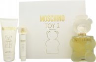 Moschino Toy 2 Presentset 100ml EDP + 10ml EDP + 100ml Body Lotion