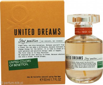 benetton united dreams - stay positive woda toaletowa 50 ml   
