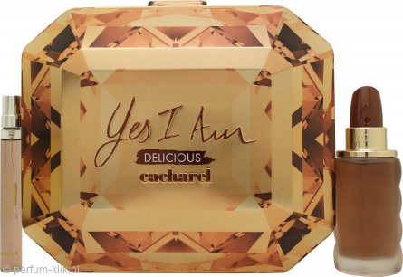 cacharel yes i am delicious woda perfumowana 50 ml   zestaw