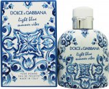 Dolce gabbana light blue pour homme summer vibes eau de toilette 125ml spray