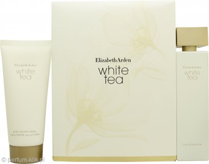 elizabeth arden white tea woda perfumowana 100 ml   zestaw