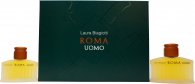 laura biagiotti roma uomo presentset 125ml edt + 75ml aftershave lotion