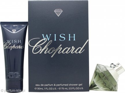 chopard wish woda perfumowana 30 ml   zestaw