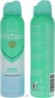 Mitchum Women Advanced Control Unscented 48HR 150ml Spray