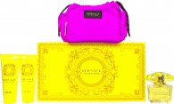 Photos - Women's Fragrance Versace Yellow Diamond Gift Set 90ml EDT + 100ml Body Lotion + 100ml Showe 