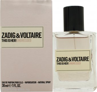 Zadig & Voltaire This Is Her! Undressed Eau de Parfum 30ml Spray