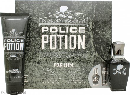 police potion for him woda perfumowana 30 ml   zestaw