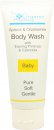 Click to view product details and reviews for The organic pharmacy baby apricot chamomile body wash 100ml.