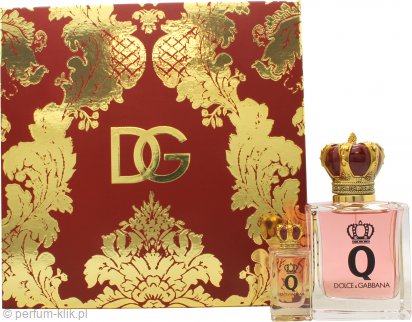 dolce & gabbana q woda perfumowana 50 ml   zestaw