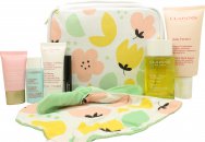 Click to view product details and reviews for Clarins beautiful beginnings gift set 175ml stretch mark expert 30ml exfoliating body scrub 15ml multi active day cream 100ml tonic treatment oil 3ml supra lift curl mascara comforter.