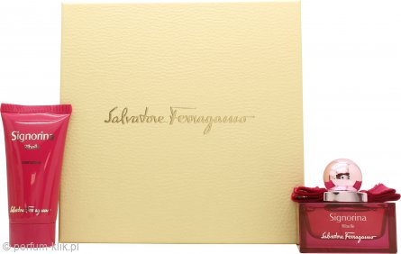 salvatore ferragamo signorina ribelle woda perfumowana 30 ml   zestaw