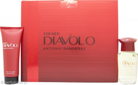 antonio banderas diavolo for men woda toaletowa 50 ml   zestaw