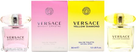 versace yellow diamond woda toaletowa 30 ml   zestaw