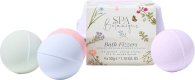 The kind edit co spa botanique bath fizzer gift set 4 x 50g bath fizzers