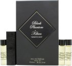 By Kilian Black Phantom Gift Set 4 x 7.5ml EDP Refill + Travel Spray