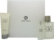 Giorgio Armani Acqua Di Gio Gift Set 100ml EDT + 75ml Shower Gel + 15ml EDT