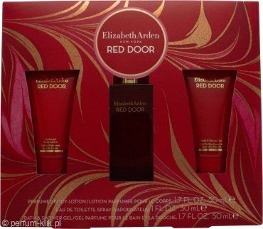 elizabeth arden red door woda toaletowa 30 ml   zestaw