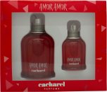 Cacharel Amor Amor Gift Set 100ml EDT + 30ml EDT