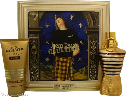 Jean Paul Gaultier Le Male Elixir Gift Set 75ml EDP + 75ml Shower Gel