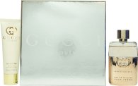 Click to view product details and reviews for Gucci guilty eau de toilette gift set 50ml edt 50ml body lotion.