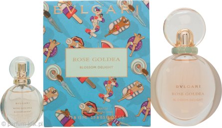 bvlgari rose goldea blossom delight woda perfumowana 75 ml   zestaw