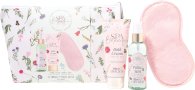 Click to view product details and reviews for The kind edit co spa botanique sweet sleeping bag gift set cosmetic bag 100ml pillow mist 100ml bath cream eye mask.