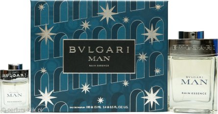 bvlgari bvlgari man rain essence woda perfumowana 100 ml   zestaw