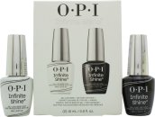 OPI Infinite Shine Gift Set 15ml Base Coat + 15ml Top Coat