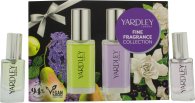 Yardley Fine Fragrance Collection Gift Set 10ml Lilac & Pear EDT + 10ml Gardenia & Cassis EDT