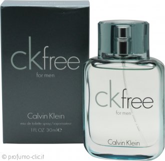 Calvin Klein CK Free Eau De Toilette 30ml Spray