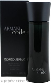 Giorgio Armani Code Eau De Toilette 2.5oz (75ml) Spray