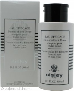 Sisley Eau Efficace Gentle Make-Up Remover 10.1oz (300ml) Face and Eyes - All Skin Types