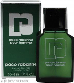 Paco Rabanne Pour Homme Eau de Toilette 1.7oz (50ml) Spray