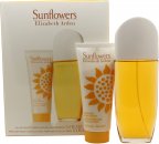 Elizabeth Arden Sunflowers Gift Set 100ml EDT + 100ml Balsam do Ciała