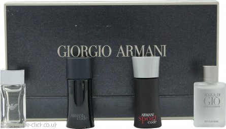 armani miniature aftershaves