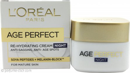 L'Oréal Age Perfect Re-Hydrating Night Cream 1.7oz (50ml) Mature Skin