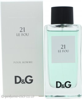 Dolce & Gabbana D&G 21 Le Fou Eau de Toilette 100ml Spray