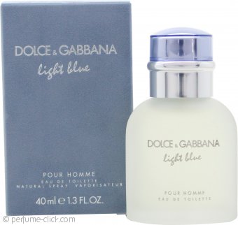 dolce & gabbana light blue pour homme eau de toilette 40ml
