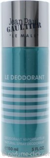 Jean Paul Gaultier Le Male Deodorant Spray 5.1oz (150ml)