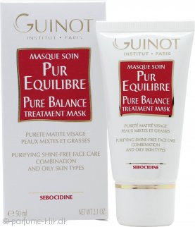 Guinot Masque Soin Pur Equilibre Pure Balance Mask 50ml - Kombineret/Uren Hud