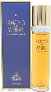 Elizabeth Taylor Diamonds & Sapphires Eau de Toilette 3.3oz (100ml) Spray