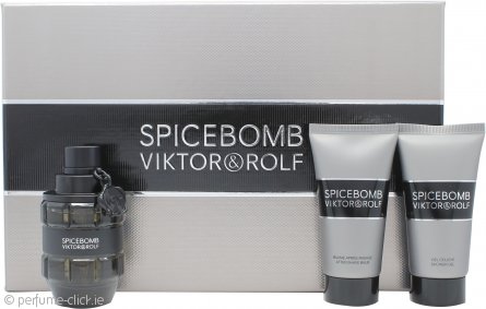 Viktor Rolf Spicebomb Gift Set 50ml Edt 50ml Shower Gel 50ml Aftershave Balm