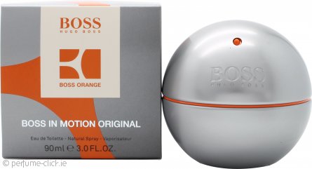 boss in motion aftershave