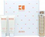 Hugo Boss Orange Geschenkset 50ml EDT + 50ml Körperlotion + 50ml Duschgel