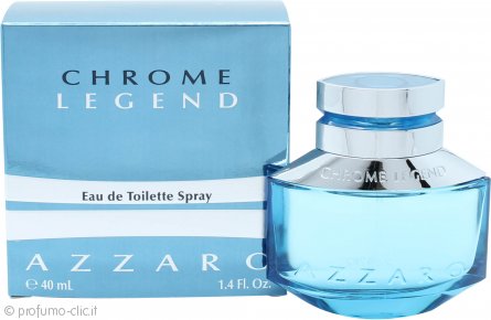 Azzaro Chrome Legend Eau De Toilette 40ml Spray