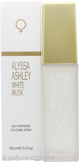 Alyssa Ashley White Musk Eau de Cologne 3.4oz (100ml) Spray