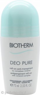 Biotherm Deo Pure Roll-On Antiperspirant 75ml