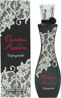 Christina Aguilera Unforgettable Eau De Parfum 75ml Spray