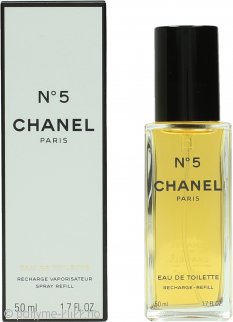 Chanel N°5 Eau de Toilette 50ml Spray Refill