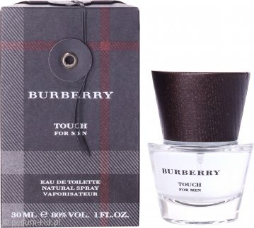 burberry touch for men woda toaletowa 30 ml   